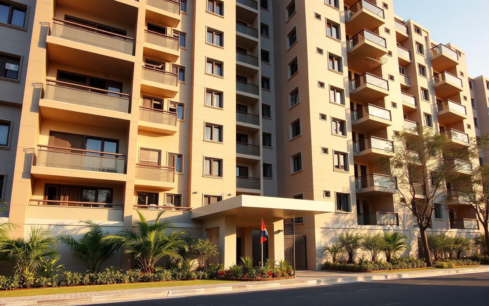 Sector 78 Apartment Block — 12 Flats in Noida